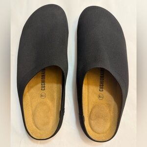Cushionaire Black Slip-On Shoes